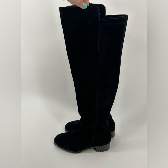 New Blondo Starla Waterproof Suede Over-the-Knee Boot Black Size 7 M Star01SD - Picture 11 of 15